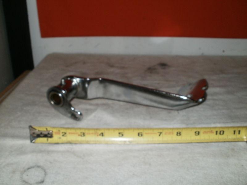 Harley davidson oem stock 10" reach rear brake pedal, excellent condition, nr