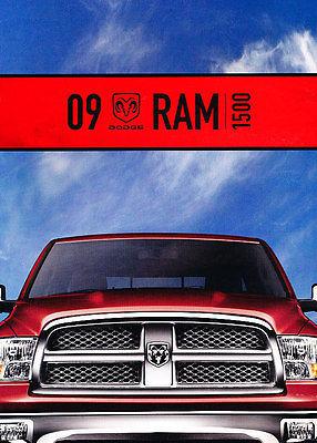 2009 dodge ram 1500 buyer's guide pamphlet brochure, free shipping