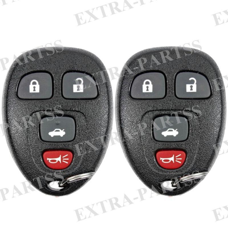New pair gm chevy saturn buick keyless entry remote key fob transmitter clicker 