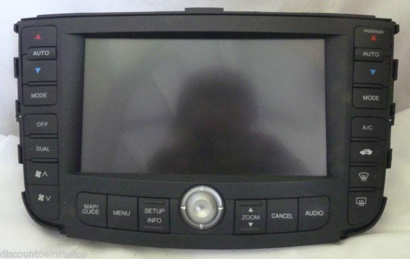 07-08 acura tl gps navigation screen monitor 39050-sep-a3 *