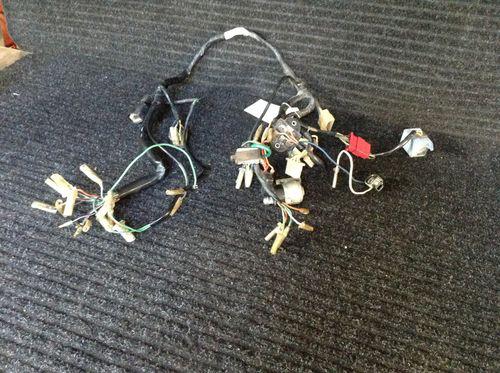 73 74 75 76 77 78 honda cb750k oem main wiring harness w/ solenoid fuse holder