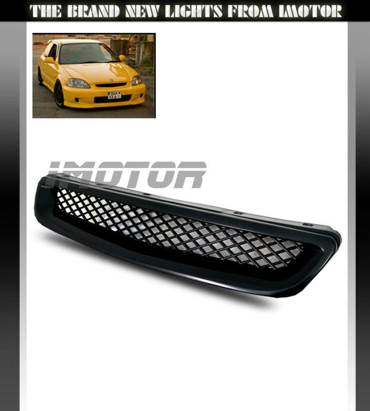 1996-1998 civic ej/ek9/em1 coupe/hatchback/sedan jdm type-r sport grille grill