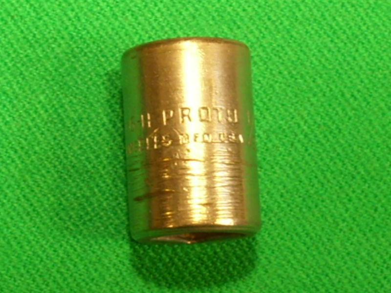 1/2" 3/8 drive proto socket 6pt. 5216-h