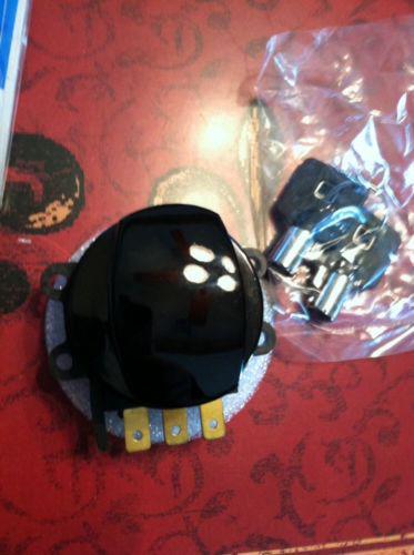 Harley davidson softail ignition switch. black