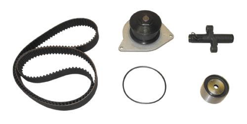 Crp/contitech (inches) tb255lk1 engine timing belt kit w/ water pump