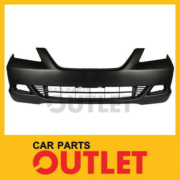 05-07 honda odyssey front bumper cover assembly primed w/sensor touring model 