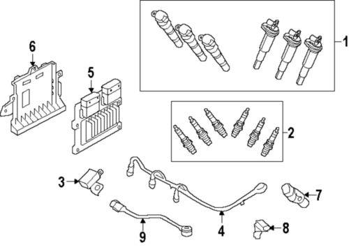 Hyundai oem 27301-3c000 direct ignition coil/ignition coil