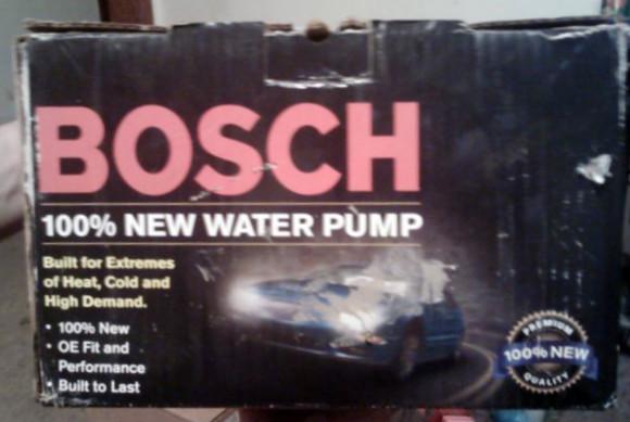 *new in box* bosch 98180 engine water pump *free shipping!!!*