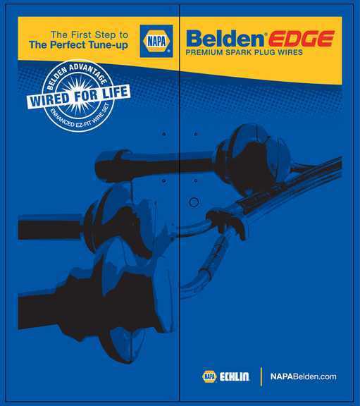 Belden bel 770703 - spark plug wire dealer cabinet