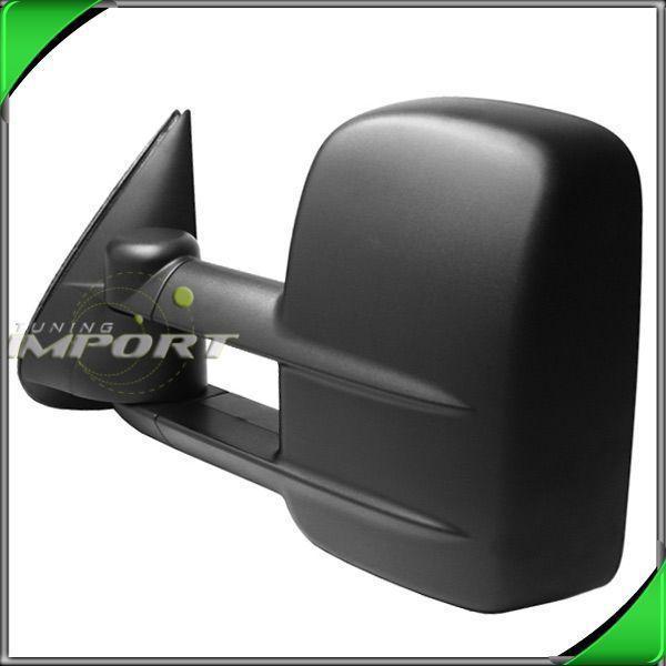 2003-2007 chevy silverado sierra power heat extendable driver left side mirror