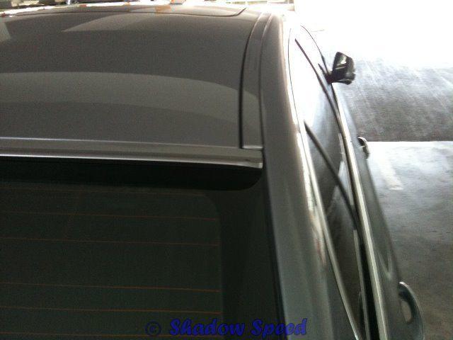 Painted bmw 7-series f01 add on rear roof wing spoiler 2009 ~ 2011 new brs ☢ 