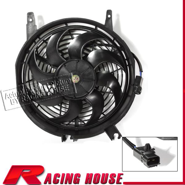 New 96 97 toyota corolla a/c conditioning condenser electricac fan motor shroud