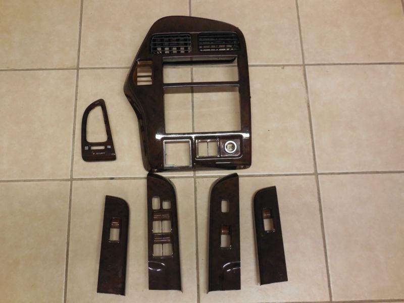 1997-2004 nissan pathfinder woodgrain dash - oem