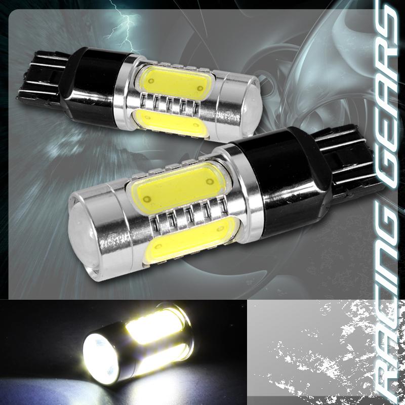 2x universal cree t20 wedge 11w white 9 led projector reverse backup light bulbs