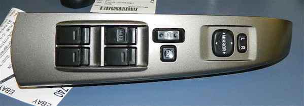 07 2007 prius drivers master power window switch oem