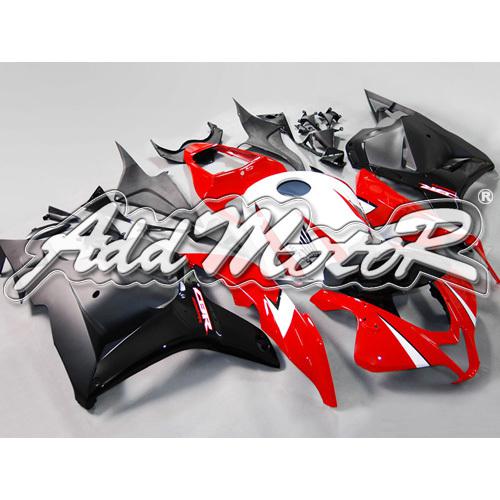 Injection molded fit cbr600rr 2009 2010 2011 2012 red black fairing 69n21