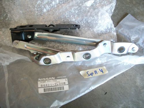 Infiniti g37 sedan coupe conv 08 09 10 11 12 hinge lever rear lid lh oem new