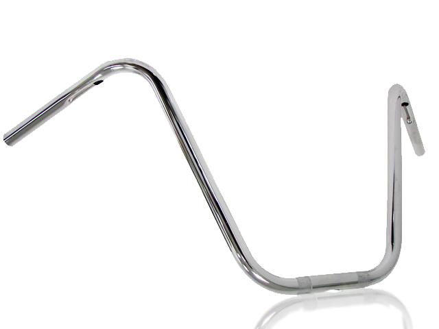 Chrome ape hanger bar 1" handlebars for honda triumph xs chopper bobber 14" rise