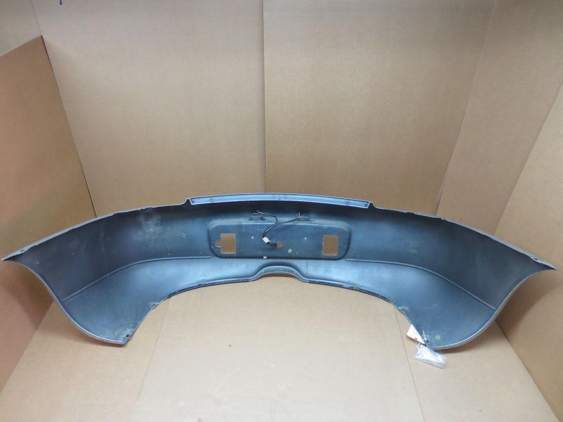 01 porsche 986 911 boxster silver rear bumper cover stock 996.505.411.01 36,628