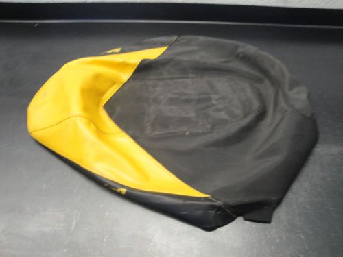 09 2009 ski doo mxzx 600 snowmobile seat black yellow cover 510005123