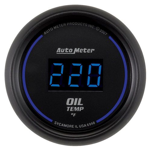 Auto meter 6948 cobalt; digital oil temperature gauge