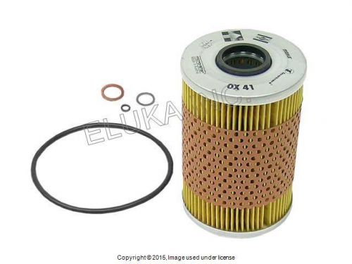 4 x bmw oem oil filter kit  for 533i 535i 735i 735il m5 e12 e23 e24 e28 e32 e34