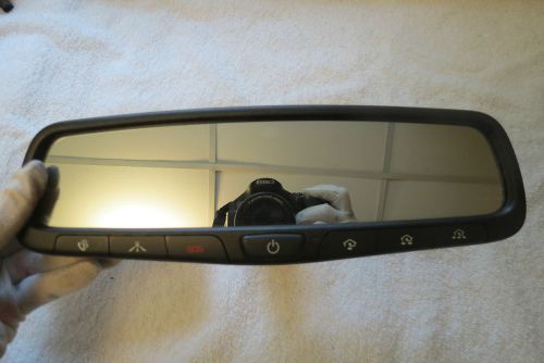 12 13 14 15 hyundai sonata rear view mirror w/auto dim homelink sos oem 185m