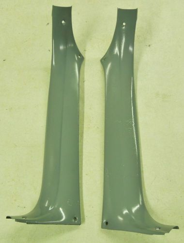 1955-1957 chevy 150 210 belair nomad 2 &amp; 4 dr sedan interior garnish moldings #1