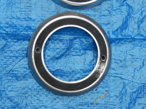 64 65 66 barracuda oem courtesy light trim ring only no lens