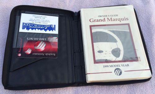 1999 grand marquis owner&#039;s guide