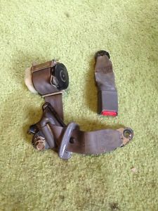 95-99 eclipse talon rh rear seat belt retractor shoulder strap both parts