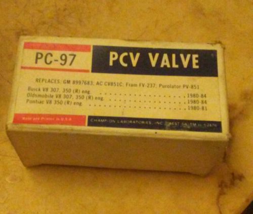 Pc-97 replacement valve  by champ champion labs pc97 pcv valve