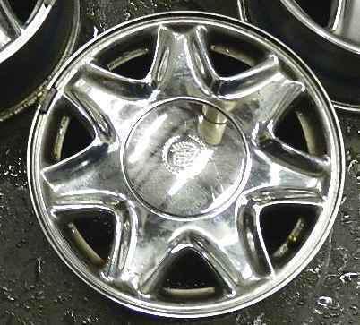 00 01 02 eldorado 16" chrome alloy wheel rim oem lkq