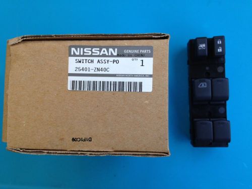 Brand new - nissan switch assy-power window,main part# 25401-zn40c