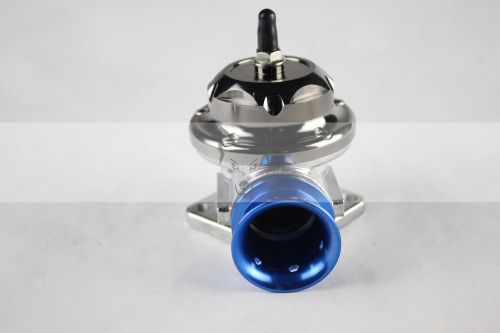 Universal ford ikon type-rs style turbo boost blow off valve w/ flange gunmetal