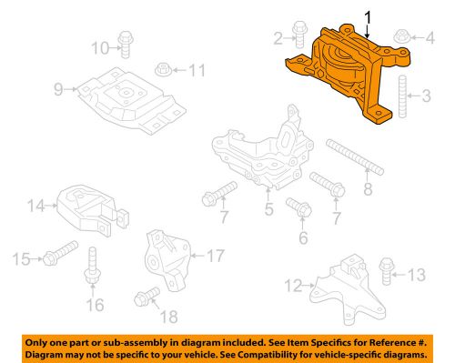 Ford oem 13-15 escape-engine torque strut mount cv6z6038b