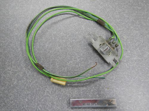 1962 buick lesabre invicta wildcat electra rear speaker switch tested &amp; works 62