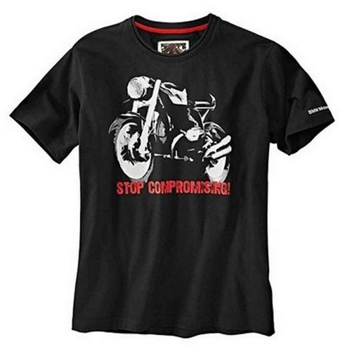 Bmw genuine motorcycle riding vintage men&#039;s t-shirt tee 4xl black 76858547763