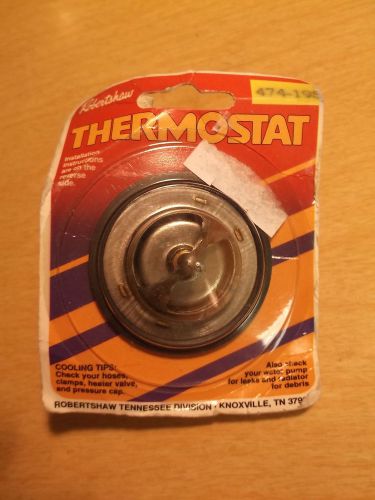 New robertshaw thermostat 474-195 vintage nos *free shipping*