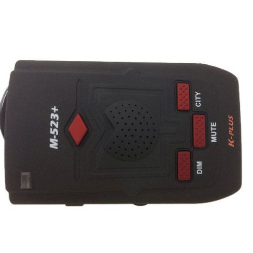 M-523 + quad-core automotive radar detector supports russian english