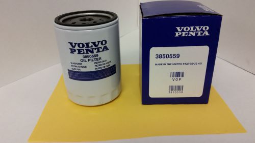 Volvo penta new oem remote oil filter 3850559 4.3l, 5.0l, 5.7l, 7.4l, 8.2l