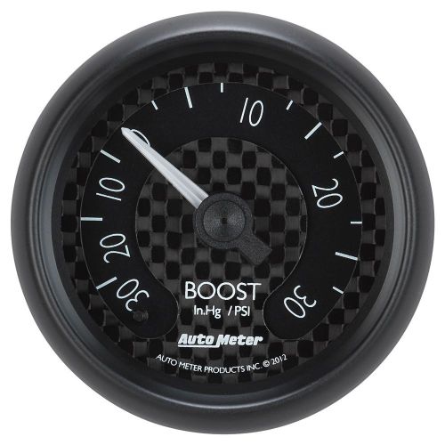 Auto meter 8003 gt series; mechanical boost/vacuum gauge