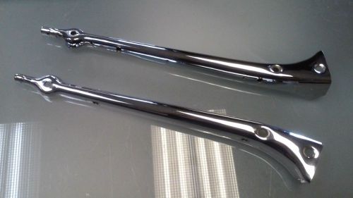 1928 1929 ford model a roadster phaeton rpu chrome windshield posts