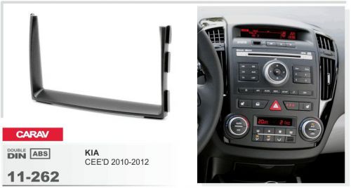 Carav 11-262 2din car radio dash kit panel for kia cee&#039;d 2010-2012