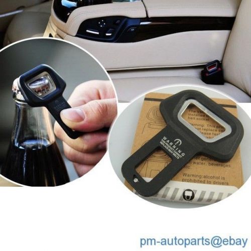 2pc seat belt strap buckle insert safety warning alarm eliminator stopper insert