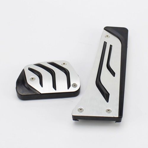 New no drilling fuel brake pedals pad for bmw 1 3 series e87 f20 e90 e92 e93 f30