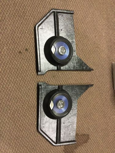 1967 1968 mustang convertible kick panel speakers