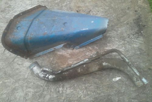 1967 - 1972 ford f100 f250 fuel filler tube and cover