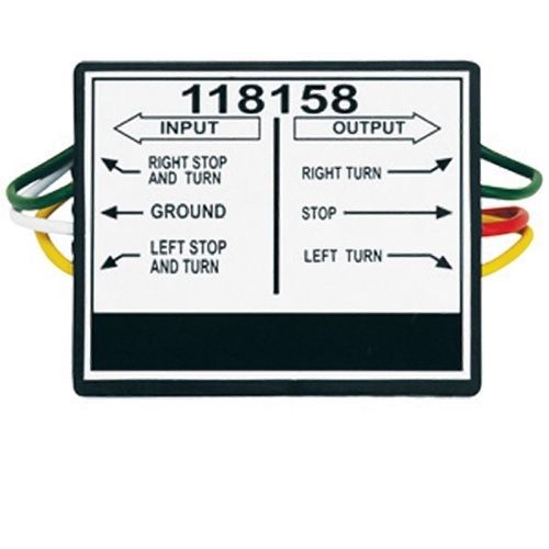 Tow ready 118158 2-way to 3-way tail light converter