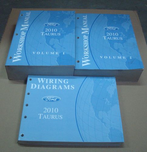 2010 ford taurus workshop manuals &amp; wiring diagrams manual